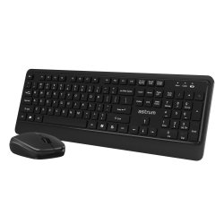 Astrum KW270 Wireless Keyboard And Mouse Deskset A81527-BE