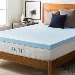 Deals On Lucid 3 Gel Memory Foam Mattress Topper King Compare Prices Shop Online Pricecheck
