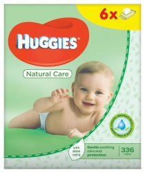 Huggies - Natural Care - 336'S 6 X 56