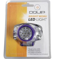 DQUIP LED Headlight 7 Purple