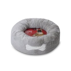 Mikki Calming Donut Bed Grey - Small