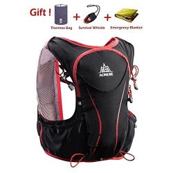 Aonije Trail Running Backpack Vest Hydration Packs For Men And Women Ultralight Professional 5L Outdoor Backpack For Biking Walking Hiking Bicycle Cycling Marathon Running Race