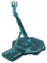 Bluefin Distribution Toys Bandai Hobby Action Base 1 Clear Display Stand 1 100 Scale Green