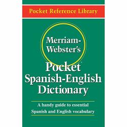 Merriam-webster MW-5193BN Pocket Spanish-english Dictionary Paperback Pack Of 3
