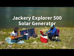 Pure Explorer 500 Jackery Portable Sine Wave Power Station 518WH