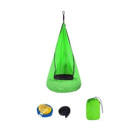 Kids Pod Swing Seat Child Hammock With Inflatable Seat