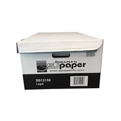 Sj Paper File Storage Box White Legal Size 12 Sets carton
