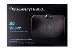 BlackBerry ACC-39318-305 Zip Sleeve For Playbook - 1 Pack - Carrying Case - Retail Packaging - Black blue