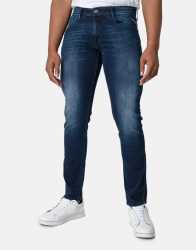 Anbass Slim Fit Jeans - W40 L34 Blue