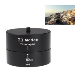 360 Degrees Panning Stabilizer Rotating Tripod Adapter For Gopro Xiaomi Yi Sj40