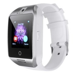Q18 Bluetooth Smart Watch With Touch Screen Big Battery Support Tf Sim Card Camera