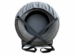 Camp Cover Wheel Bin Safari Ripstop Standard Charcoal Livestainable