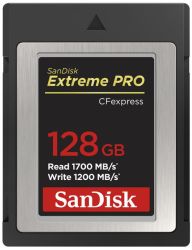 SanDisk 128GB 1700MB S Extreme Pro Cf Express Card Type B