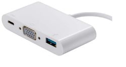 Multiport Adapter USB 3.1 Type-c To Vga TCT3IN1