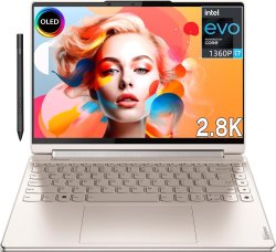 Lenovo Yoga 9I 2-IN-1 14" 2.8K Oled Touch Intel Evo Core I7-1360P MIL-STD-810H WIN11 16GB RAM 1TB Pcie SSD Standard 2-5 Working Days