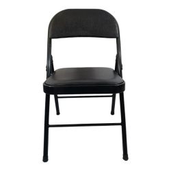 Smte - Foldable Outdoor Chairs -1 Pack -black