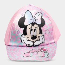 Minnie Mouse Pink Peak Cap