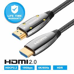 Lbg Ultra HDMI Fiber Optic Cable 2.0 15M CL2 Support 4K 60HZ 3D Hdr 4:4:4 High-speed 18.2 Gbps HDCP2.2 Arc Fits For Playstation 4