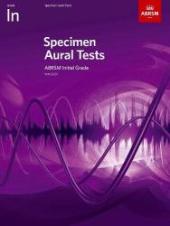 Specimen Aural Tests Initial Grade - With Audio Sheet Music