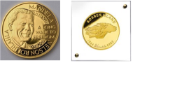 5 X Mandela Robben Island Troy Pound Coins