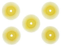 3M Radial Disc 3IN 80G Yellow - PK 5
