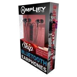 Amplify - Pro Skip Bluetooth Earhook AMP-1000-BKRD