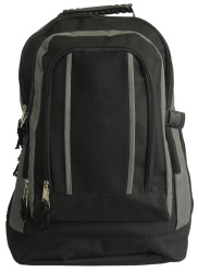 Gotcha Student Laptop Backpack - Black & Grey