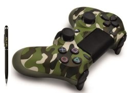 MR A TECH Wireless Controller For PS4 Playstation 4 Dual Shock Camou Green