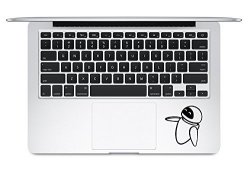 Eve Looking Keyboard Trackpad Apple Macbook Laptop Decal Vinyl Sticker Apple Mac Air Pro Sticker