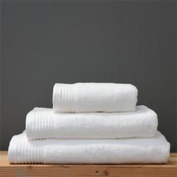 Luxury Egyptian Cotton Zero Twist Guest Towel - White