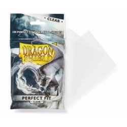 Dragon Shield Perfect Fit Standard Size Card Sleeves - Clear clear Bag Of 100