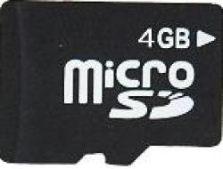 PrinQ Databank 4GB Class 4 Micro Sd With Adaptor
