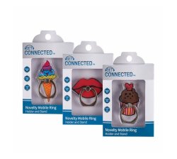 Mobile Phone Ring Holder stand Novelty Pack Of 3