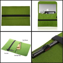 Smart Laptop Sleeve Case Cover Bag For Macbook Air pro Retina 13" Lenovo Dell