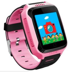 Hi-tech Q528 Kids Gps Smart Watch With LED Screen Function