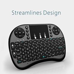 Tripsky I8 Hottest Selling 2.4GWIRELESS MINI Keyboard And Touchpad Mouse For Android Tv Box Smart Tv Tv Box Htpc PC Notebook Pad And Other Games