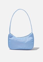 Nylon Underarm Bag - Authentic Blue