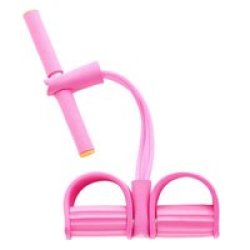 Pull Reducer Exercise Elastic Workout Equipment-pink