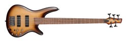 Ibanez SR375E-NNB Sr Series Sr Standard 5-STRING Bass Guitar Natural Browned Burst