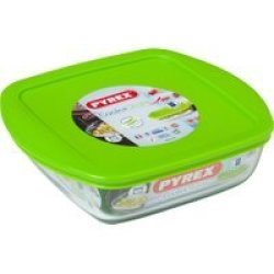 - Storage Cook And Store Square Dish With Lid - 1 Litre