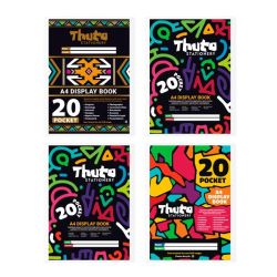 4 X Thuto 20 Pockets Display Book