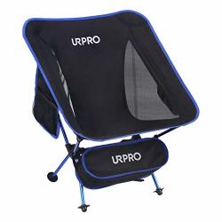 Urpro Outdoor Ultralight Portable Folding Chairs With Carry Bag Heavy Duty 145KGS Capacity Collapsible Chair Camping Folding Chairs Beach Chairs