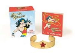 Wonder Woman Tiara Bracelet And Illustrated Book Paperback