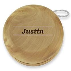 Dimension 9 Justin Classic Wood Yoyo With Laser Engraving