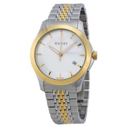 Gucci G-timeless Two-tone Stainless Steel Unisex Watch