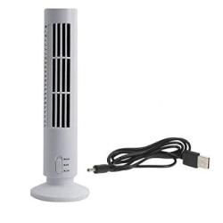 Gaelle MINI Portable Fan USB Powered Tower Shape PC Laptop Desktop Cooling Fan Bladeless Notebook Air Conditioner Low Noise Dropshiping Blade Color :