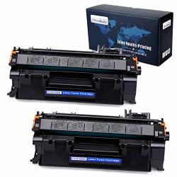 Officeworld Compatible Toner Replacement For Hp 80A CF280A For Hp Laserjet Pro 400 M401N M401DNE M425DN M401DW M401DN M425DW Black 2-PACK