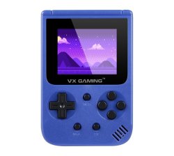 VX Gaming Handheld Gaming Machine Retro Blue 2.0