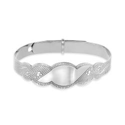 Sterling Silver Kid&apos S Baby Bangle