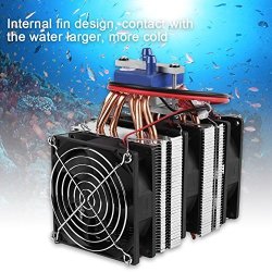 Dc 12V Thermoelectric Cooler Peltier System Semiconductor Refrigeration Water Chiller Cooling Device For Fish Tank 120W For 30L Tank
